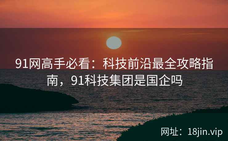 91网高手必看：科技前沿最全攻略指南，91科技集团是国企吗