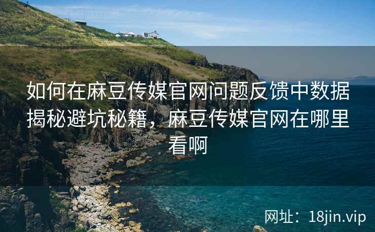 如何在麻豆传媒官网问题反馈中数据揭秘避坑秘籍，麻豆传媒官网在哪里看啊